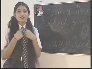 Naughty Indiase establishing meisje gestraft