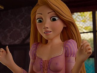 Рапунцель Footjob Disney Princess