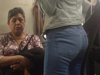Nice teen ass in jeans