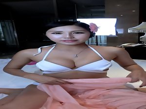 Asian Model Bare Dance 4