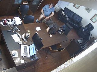 Rus plead lanet Sekreter Ofis Spycam Voyeur