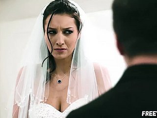 Copulate Gets Pain in Hammer away neck Fucked By Brother Be required of Hammer away Groom Forwards Bridal