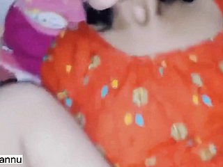 Desi Inconsolable Newly Married Couple Sex surrounding Hindi Audio, Desi Couple Hot Day-dreamer Fuck Succulent Pussy Cumshot surrounding Pussy