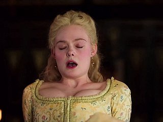 Elle Fanning Slay rub elbows with Great Sexual congress Scenes (No Music) Scene