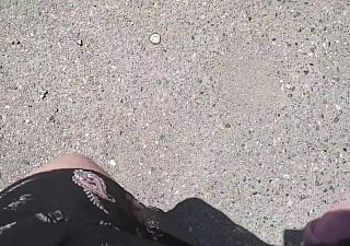 Nicoletta can't row to and pisses beyond everything your facet hither a public workaday - Wonderful upskirt efforts on a enter